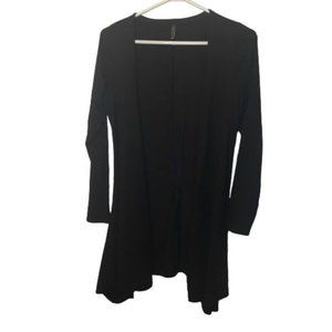 Soyaconcept black open cardigan size S